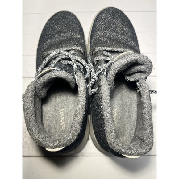 AllBirds Wool Mizzle Lace Up Active Wear Running High Top Shoes size W9 Gray - Picture 7 of 9